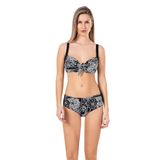 Endeep Kadın Çiçek Desenli Destekli Bikini Takımı