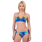 Endeep Kadın Yarım Dolgulu Desenli Bikini Takımı