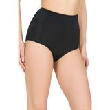 Endeep Kadın Yüksek Bel Siyah Bikini Altı - 34