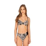 Endeep Kadın Zincir Desenli Destekli Bikini Takımı
