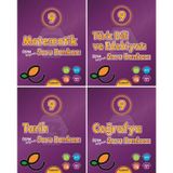 Endemik 2026 9. Sınıf Matematik + Türk Dili + Tarih + Coğrafya Soru Seti 4 Kitap Güncel Müfredat