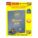 Endemik 2026 Ayt Fizik 30Lu Video Çözümlü Deneme+Tablet Kalem(Gerçek Sınav)
