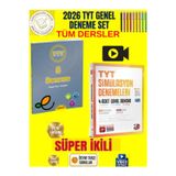 Endemik Tyt 8Li Tüm Dersler Genel Deneme Set+3D Tyt Simulasyon Genel Deneme Set+Kalem