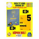 Endemik Tyt 8Li Tüm Dersler Genel Deneme Set+Hız Tyt 5 Li Genel Deneme Set+Kalem