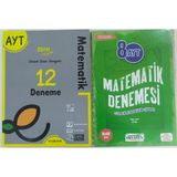 Endemik Yayınları Ayt Matematik 12 Deneme Sınavı+Okyanus Ayt Matematik 8 Deneme Sınavı