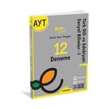Endemik Yayınları Endemik Ayt Türk Dili ve Edebiyatı Sosyal Bilimler -1 12'li Deneme