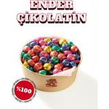 Ender Çikolata Süper Mini Çikolatin 500 gr Sütlü Çikolata Ikramlık Bayramlık Hediyelik