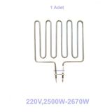 Ender Hamam Sauna Sobası Rezistansı Flanşlı 2500W 220 Volt 8.5? Cr-Ni