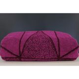 Ender Home 50X100 Vıtray Iplik Boya Jakarlı Bukle El Yüz Baş Havlusu - 50 x 100 cm - Mor