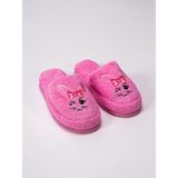 Ender Home Bunny Sevimli Pofuduk Terlik – %100 Pamuk Kaymaz Taban , Yüksek Su Emicilik - Pembe
