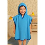 Ender Home CottonVerse Havlu Panço – %100 Pamuk Kapüşonlu - Mavi - 0 - 2 Yaş