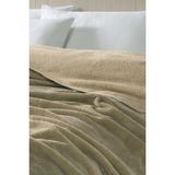 Ender Home DreamSoft Kadife TV & Koltuk Şalı Tek Kişilik – 100x150 Cm - Bej - 100 x 150 cm