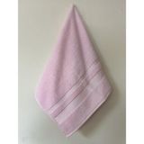 Ender Home Floss El & Yüz Havlusu – %100 Pamuk, 50x85 - Pembe - 50 x 80 cm