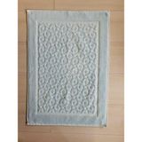 Ender Home Göz Desenli Havlu Banyo Paspası – 50x70 cm - Mint