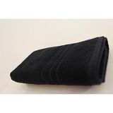 Ender Home ThermaCotton El Yüz Spor Havlusu – %100 Pamuklu Solmaz Renk 40x70 Cm - Siyah - 40 x 70 cm