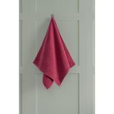 Ender Home ThermaCotton El Yüz Spor Havlusu – %100 Pamuklu Solmaz Renk 50x90 Cm - Bordo - 50 x 90 cm