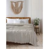 Ender Home Woven Piquea TV & Koltuk Şalı Tek Kişilik – 150x220 Cm - Gri