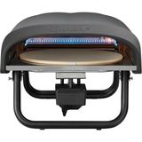 Enders Paco Rotate Gazlı Pizza Fırını 4 Kw - Siyah