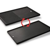 Enders® Switch Grid döküm 1/2 Chicago 4 döner plaka, siyah/gri