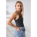 Endies Ip Askılı Çıtçıtlı Atlet 20427 Koyu Antrasitmelanj - XL