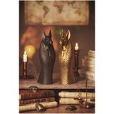 Endless Fire Mısır Tanrısı Anubis Figürü Silikon Kalıbı | Dekoratif Heykel Döküm Kalıbı | Alçı ve Epoksi Uyumlu