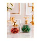 ENDO Home GEYİKLİ 2 Lİ KRİSTAL ŞEKERLİK