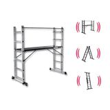 Endokon 2*7 192 Cm Portatif Alüminyum İskele Merdiven Kombinasyonu