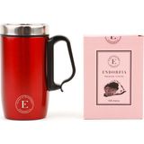 Endorfia Çelik Termos Bardak Kırmızı - Premium Filtre Kahve No:80