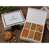 Endorfia- Hediyelik Snack Mix Box – Leblebi & Kuruyemiş Kutusu - 650 gr