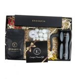 Endorfia Hediyelik-Termos Bardak - Singleslim Fıstıklı Kalp Çikolata - Coco Draje 110 gr - Premium Filtre Kahve 40 gr - 280 ml - Siyah