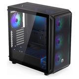 Endorfy Arx 700 Argb Mesh Temperli Cam USB 3.2 Gen 2 Mid Tower Atx Gaming Kasa (EY2A013)