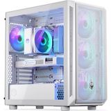 Endorfy Arx 700 White Argb Mesh Temperli Cam USB 3.2 Mid Tower Atx Gaming Kasa - 130 W