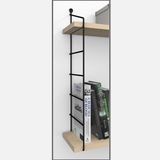 Endpa Armoni 58x20 cm Siyah Raf Konsolu