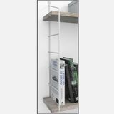 Endpa Armoni 58x30 cm Beyaz Raf Konsolu