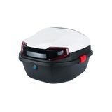 ENDRO Topcase Motosiklet Çantası 33 Lt Parlak Beyaz