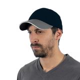 Endüstri Giyim Şensel, Spor Şapka, Lacivert-Gri -110E392- Günlük Şapka