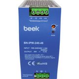 Endüstriyel 240 Watt Ac ≪-≫ Dc Güç Kaynağı, Dın-Ray Montajına Uygun, 48V/5A Çıkışlar