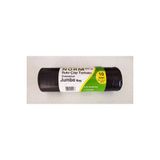 Endüstriyel Jumbo Çöp Torbası Poşeti - 2 Kat - Siyah - 500 Gr. - 80 X 110 Cm. / Koli