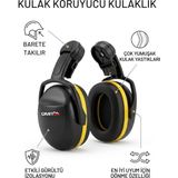 Endüstriyel Ümit Yapı Market Profesyonel Barete Takılabilir Gürültü Önleyici Iş Güvenliği Kulaklığı - Yüksek Ses Yalıtımı