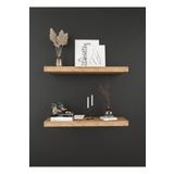 eneefwood duvar rafı 60x15 atlantik çam 2 li