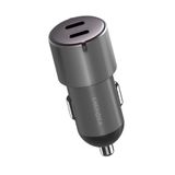 Energea AluDrive D60 66W 2 Adet 33W Type-C Çıkışlı Alüminyum Araç İçi Şarj Aleti