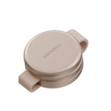 Energea AluMag Trio 3in1 Katlanabilir Qi2 Destekli 15W Kablosuz Telefon Saat Airpods Masaüstü Hızlı Şarj Standı - Gold