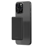 Energea Alupac Mini 5k 5.000 Mah 20W Type-C ve 15W Kablosuz Hızlı Şarj Magsafe Powerbank - Koyu Gri