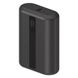 Energea ComPac Mini 3 10.000 mAh Dijital Gösterge 20W Type-C ve 18W USB PD Hızlı Şarj Powerbank - Koyu Gri