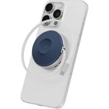 Energea Magduo Arc 2İn1 80Cm Dahili Kablolu 15W Telefon Saat Hızlı Şarj Standı - Mavi