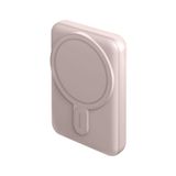 Energea MagPac Mini 10.000 mAh 20W Type-C 15W Kablosuz Şarj - Stant Özellikli Powerbank - Pembe