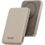 Energea X Bazic Gopower Snap Kahverengi 5000 mAh Hızlı Şarj MagSafe Powerbank