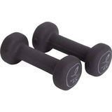Energetics Dambıl Neopren Dumb. Pairs, Black/Grey Dark, 2 x 5,0 kg