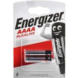Energizer 4A/LR61 (Aaaa) Incenin Incesi Yüzey Kalemleri Için Tablet Vs. Alkalin Pil ( 2 Li ) Ambalaj