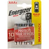 Energizer Alkalin Max Aaa Ince Kalem Pil 8'li Paket - 1 Adet